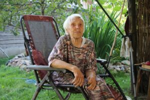 Виктория Савостина, 94-летняя жительница Коссово помнит события у бассейна